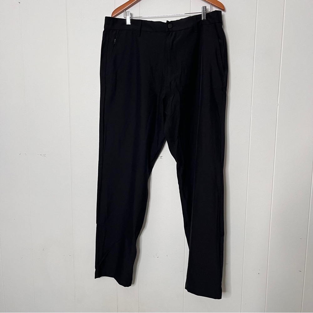 Marc New York Commuter Pants Black Performance Men's Size 38x34 NWT